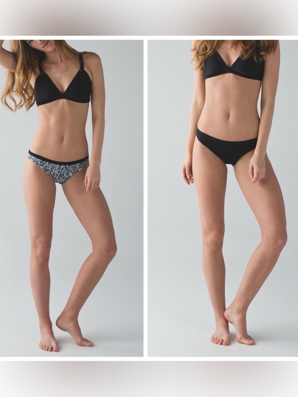 Lululemon Suns Out Bikini
Mini Ripple White Seal Grey / Black
